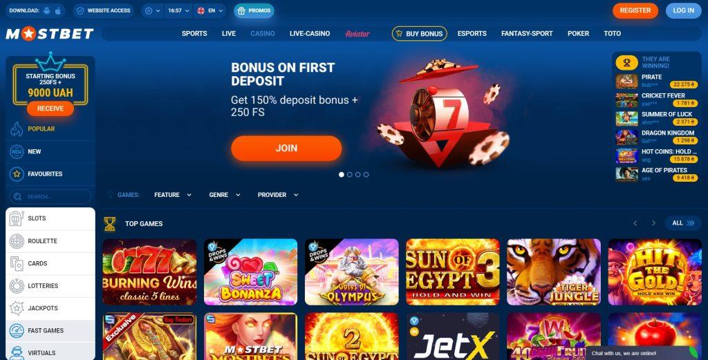 Chase Jackpots at Mostbet Casino 4